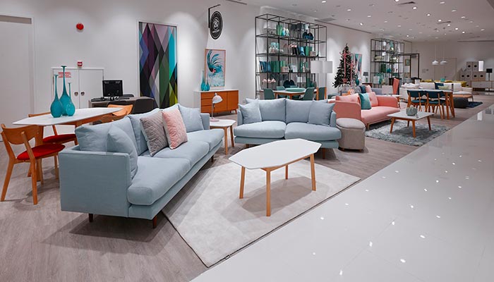 How to Light a Furniture Store (and Other Retail Stores) with LEDs